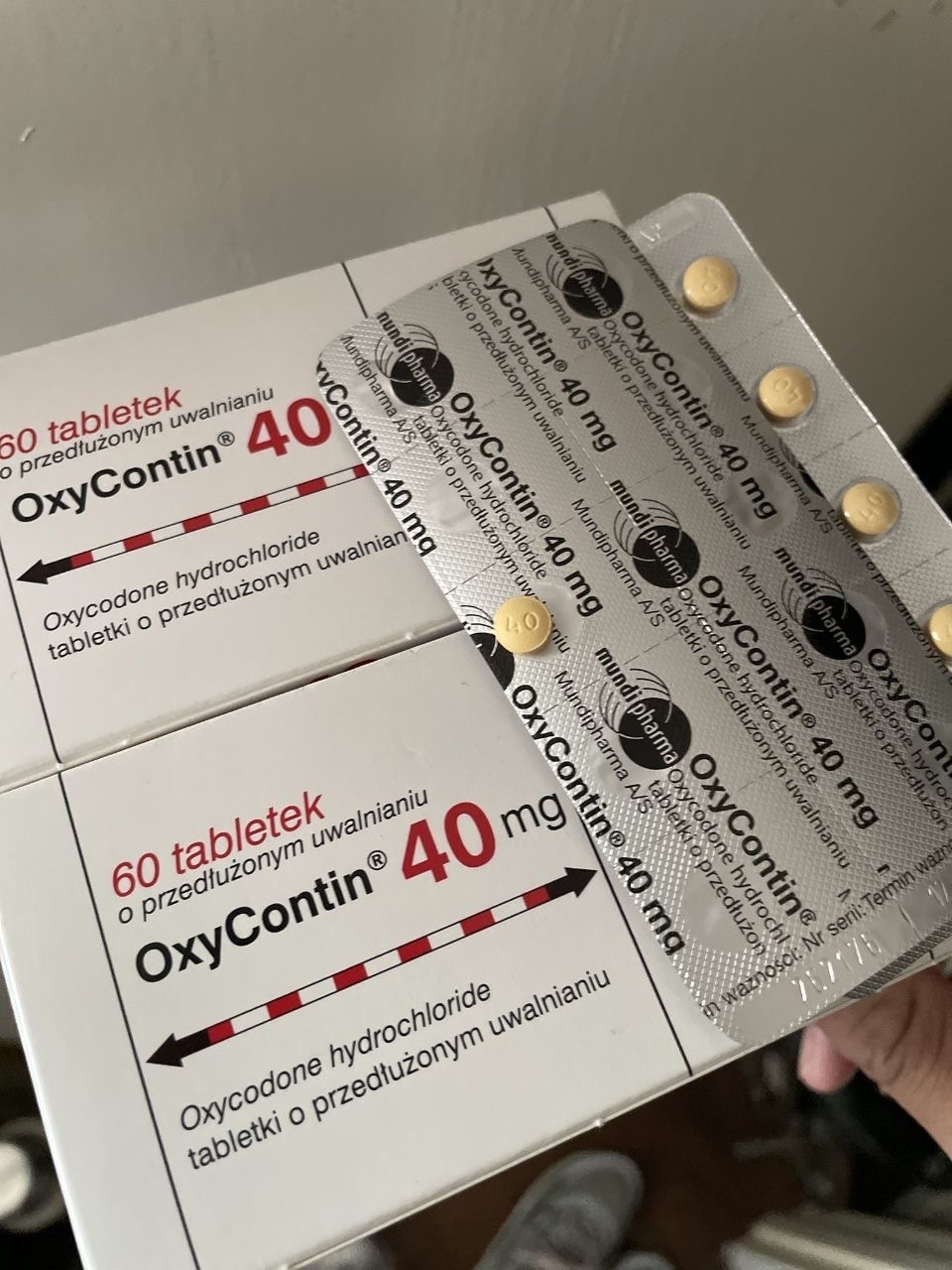 Oxycontin Hydrochloride 40mg